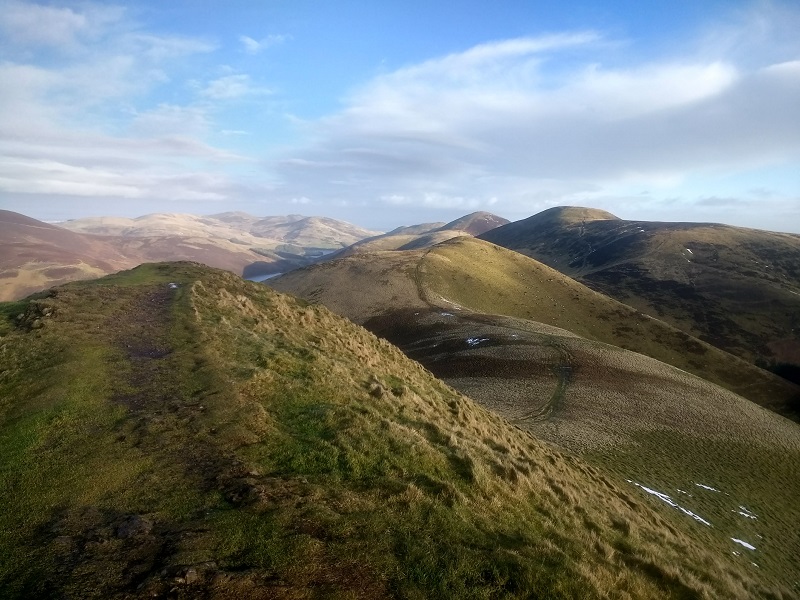 Pentlands from one of the Kips